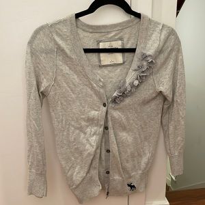 Abercrombie cardigan with floral details